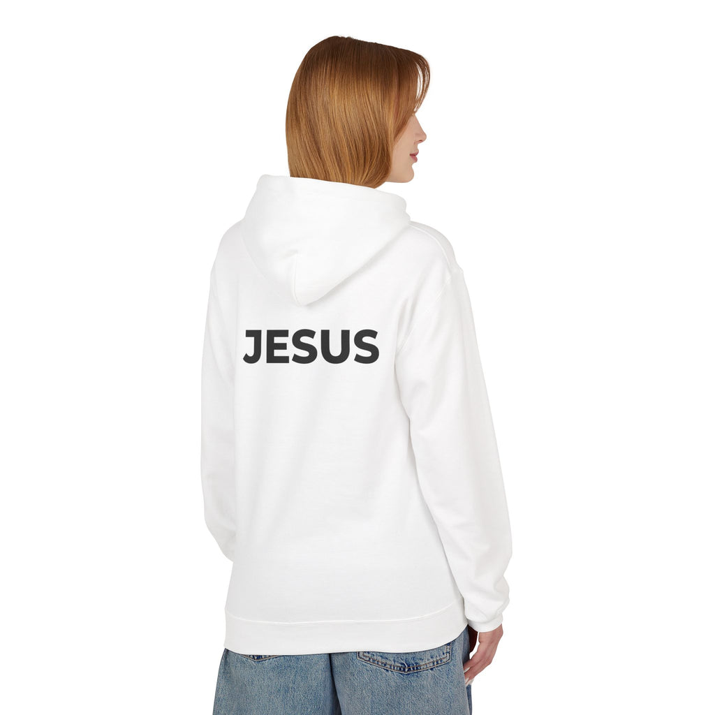 Jesus Minimalist Hoodie — 'One Spirit. One Body. One Truth' Christian Pullover