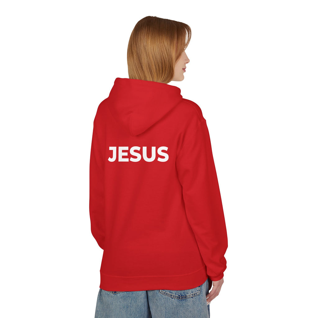 Jesus Minimalist Hoodie — 'One Spirit. One Body. One Truth' Christian Pullover