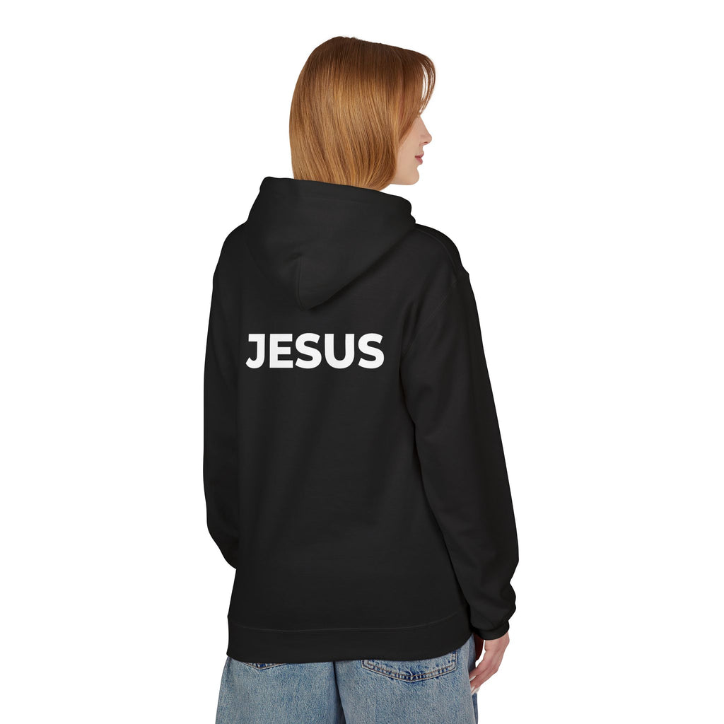 Jesus Minimalist Hoodie — 'One Spirit. One Body. One Truth' Christian Pullover