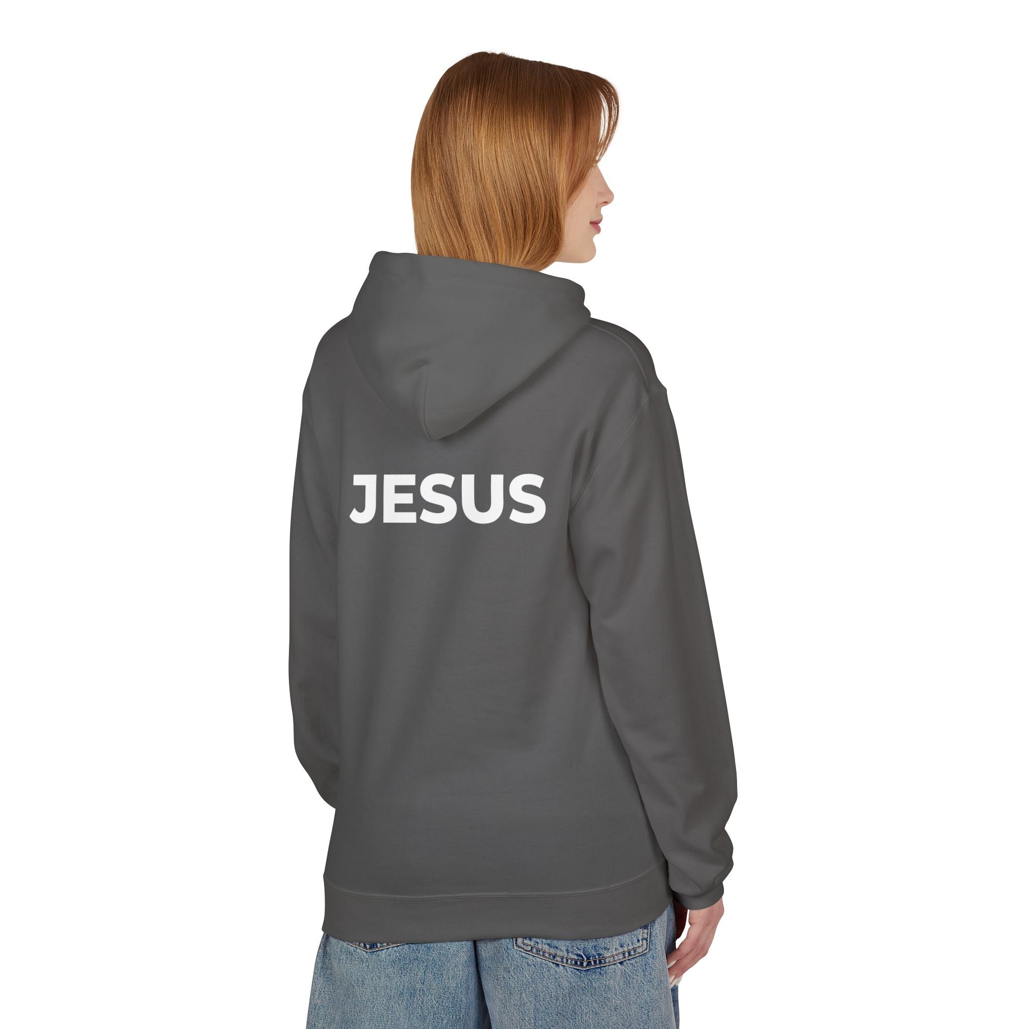 Jesus Minimalist Hoodie — 'One Spirit. One Body. One Truth' Christian Pullover